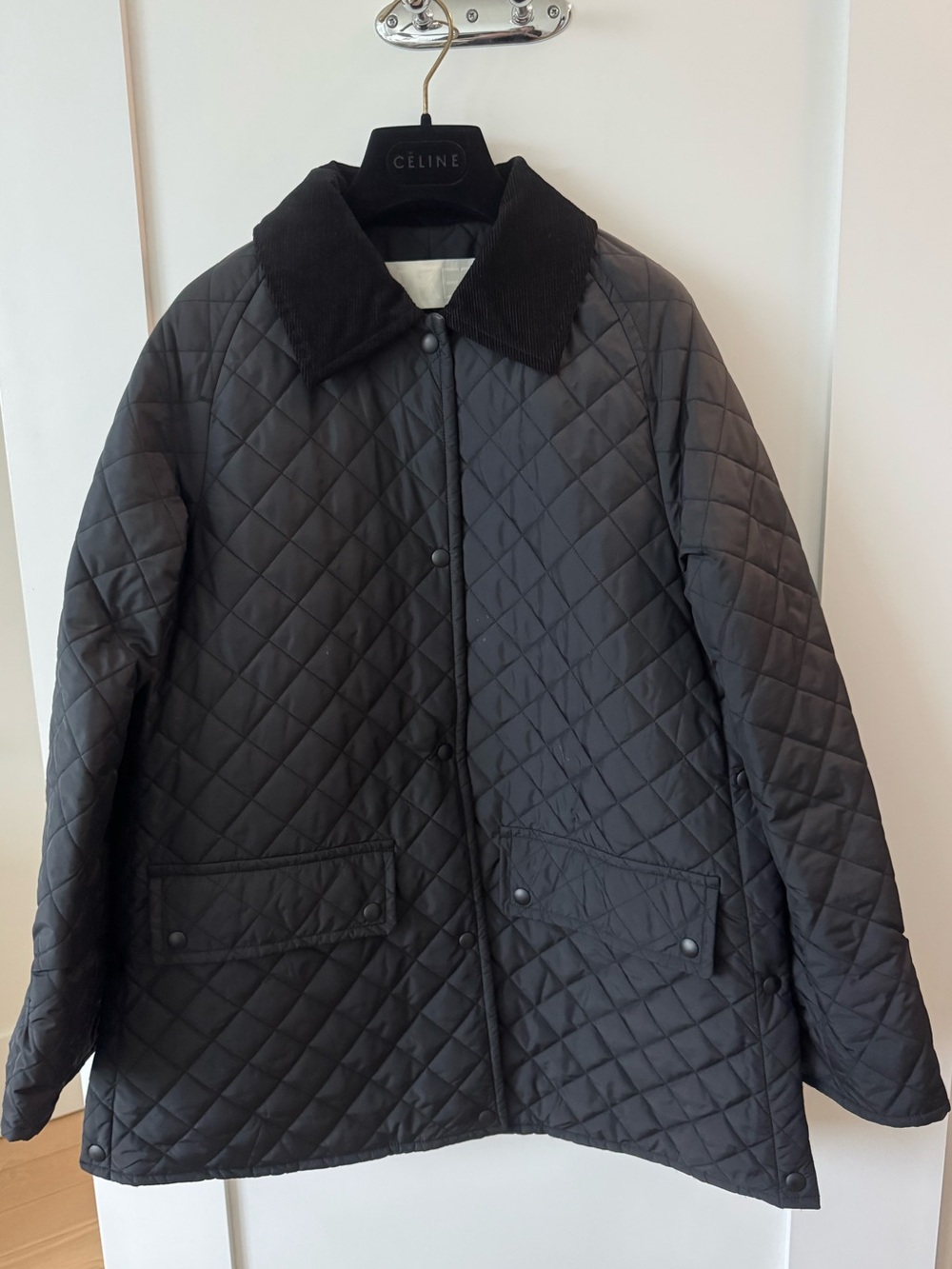 Arket quilted jacket